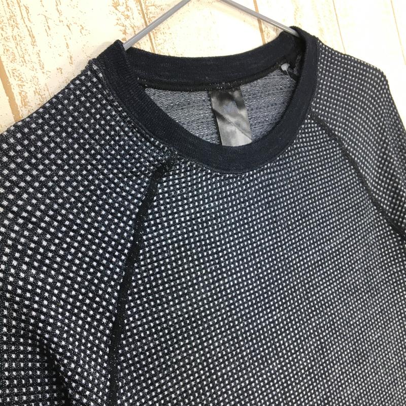 MENs XS/S ミレー ホールガーメント ワッフル ウール クルー WAFFLE