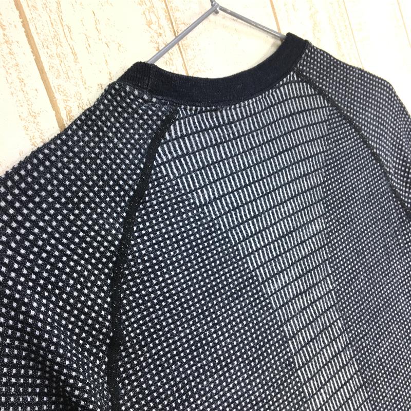 MEN's XS/S】 ミレー ホールガーメント ワッフル ウール クルー WAFFLE