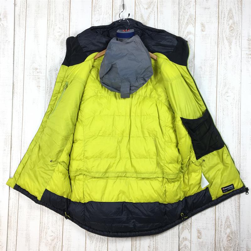 【MEN's M】 モンテイン ブラック アイス 2.0 ジャケット Black Ice 2.0 Jacket ダウン プリマロフトゴールド  インサレーション フーディ MONTANE ブラック系