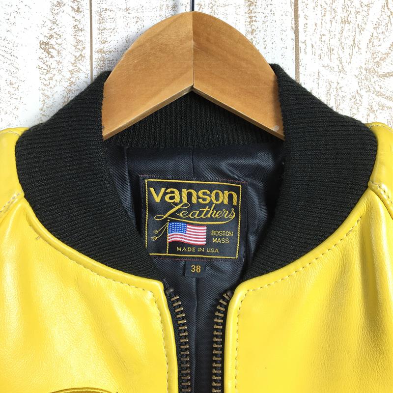美品　VANSON バンソン　38 レザーライダース　ジャケット　ブラック