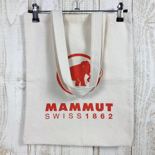 マムート コットンバッグ Cotton Bag エコバッグ トートバッグ 日本未発売 入手困難 MAMMUT 6020-00960 アイボリー系