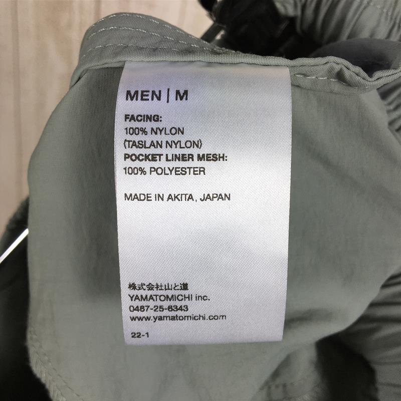 【MEN's M】 山と道 ワンタック ファイブ ポケット パンツ One Tuck 5 Pockets Pants YAMATOMICHI