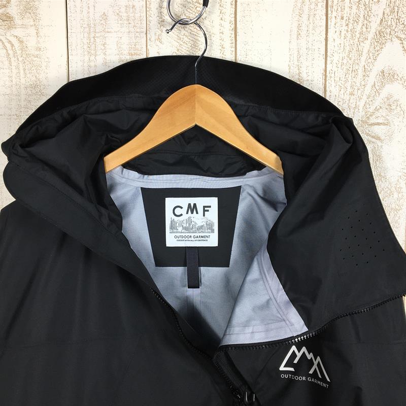 [MEN's M] Comfy Outdoor Garment Slash Shell Coexist Slash Shell Coexist  Hard Shell Rain Shell Jacket Hoody COMFY OUTDOOR GARMENT Black