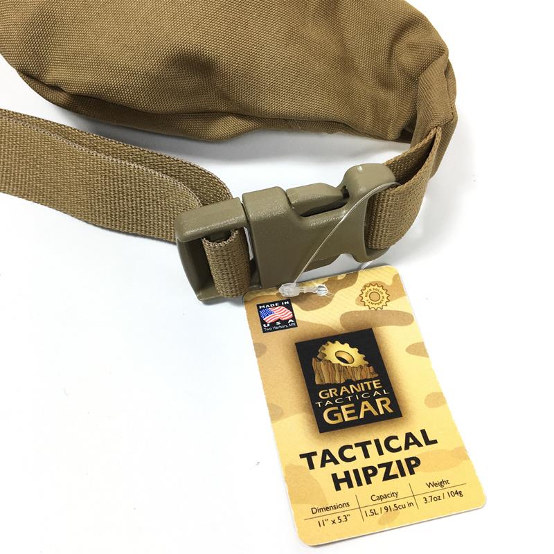 グラナイトギア タクティカル タクティカル ヒップジップ Tactical Hip Zipp ヒップパック ウエストバッグ ウエストポーチ ミリタリー GRANITE GEAR TACTICAL 721156 Coyote ベージュ系