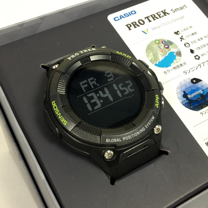超特価お得◆未使用 CASIO(カシオ) プロトレックスマート PRO TREK smart WSD-F20 オレンジ 腕時計 スマートアウトドアウォッチ GPS搭載 WSD-F20-RG PRO TREK