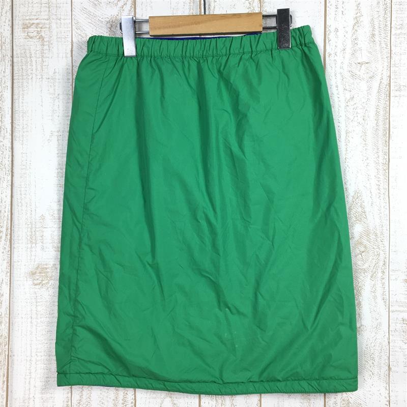 WOMENs L  モンベル サーマラップスカート インサレーション 巻きスカート MONTBELL 1105463 Blue / Green ブルー系