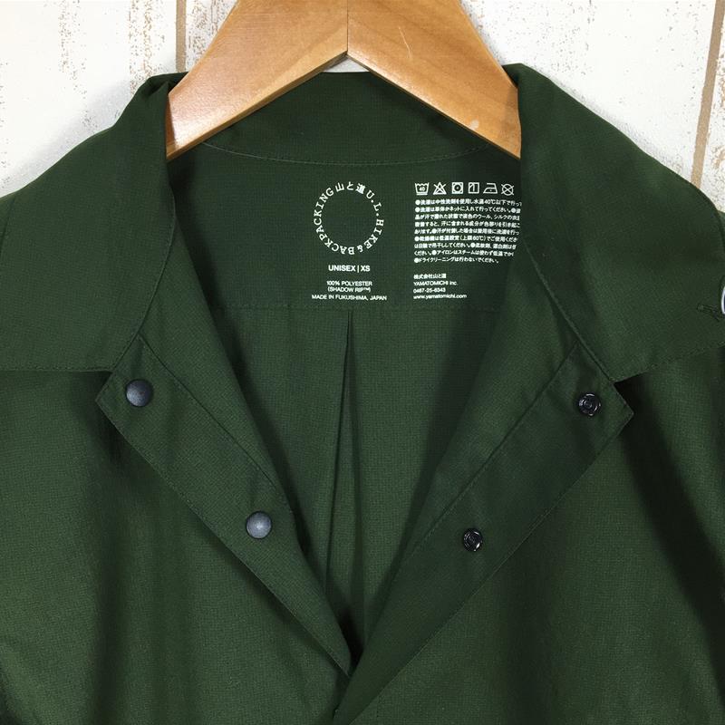 【UNISEX XS】 山と道 UL シャツ UL Shirt 入手困難 YAMATOMICHI Duck Green グリーン系