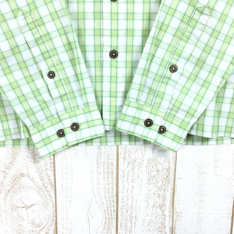 【MEN's XS】 パタゴニア 2012 ロングスリーブ アイランドホッパー シャツ Long-Sleeved Island Hopper Shirt 生産終了モデル 入手困難 PATAGONIA 52179 LEN グリーン系