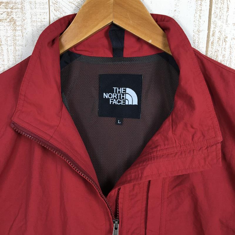 表地MENs L  ノースフェイス トレッカー ジャケット Trekker Jacket ウィンドシェル NORTH FACE NP16202 レッド系