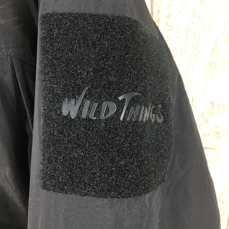 【MEN's M】 ワイルドシングス モンスターパーカー コート プリマロフト インサレーション ジャケット フーディ WILDTHINGS WT21505SN-AN ブラック系