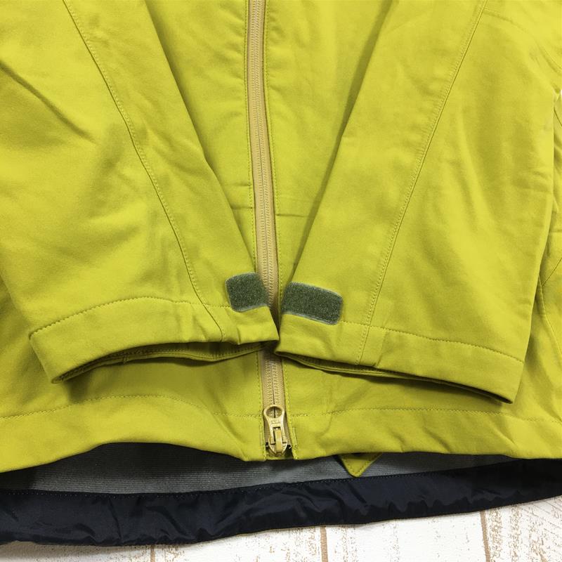 【WOMEN's XL】 マウンテンハードウェア ウインター コヒージョン ストレッチ ジャケット Winter Cohesion Stretch Jacket 3層DryQ防水 ソフトシェル ジャケット フーディ MOUNTAIN HARDWEAR OR7627 イエロー系