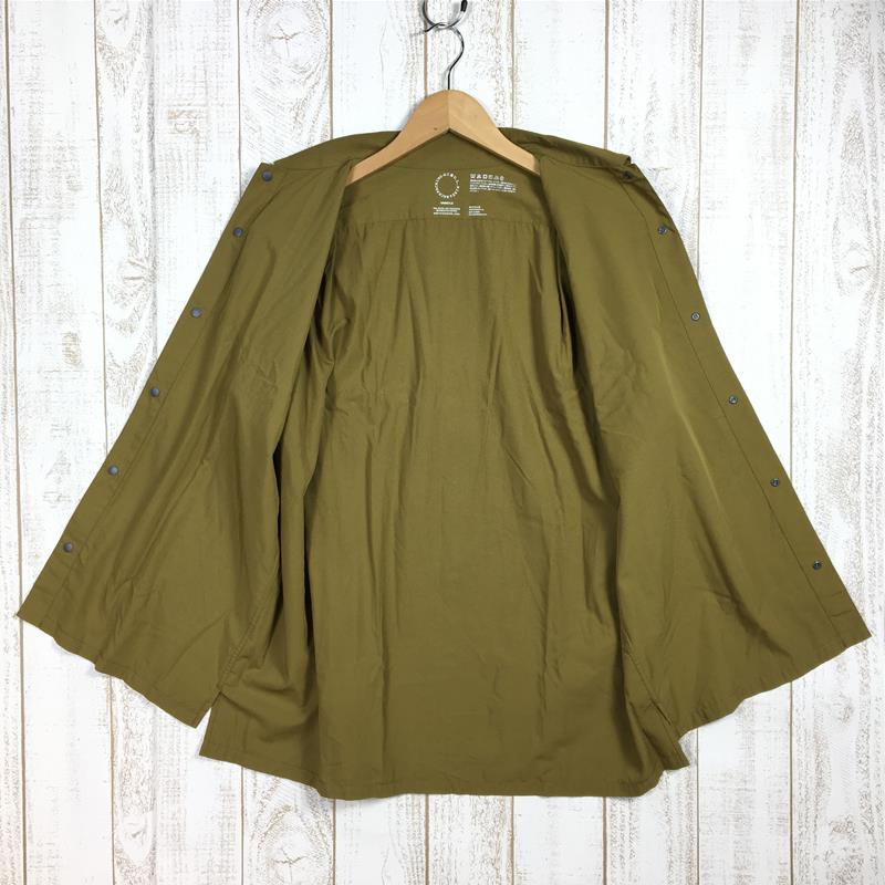 【UNISEX S】 山と道 バンブー シャツ Bamboo Shirt ロングスリーブ 日本製 入手困難 YAMATOMICHI Dull