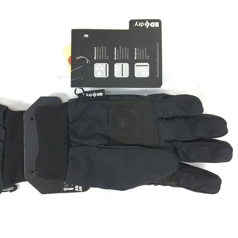【UNISEX M】 ブラックダイヤモンド ライトウェイト ウォータープルーフ グローブ Lightweight Waterproof Gloves 0/7℃ BLACK DIAMOND ブラック系