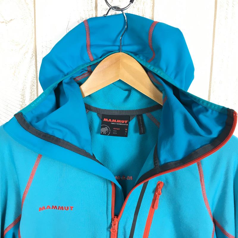 【MEN's M】 マムート ユーコン テック ジャケット Yukon Tech Jacket フリース フーディ MAMMUT 1010-08990 ブルー系