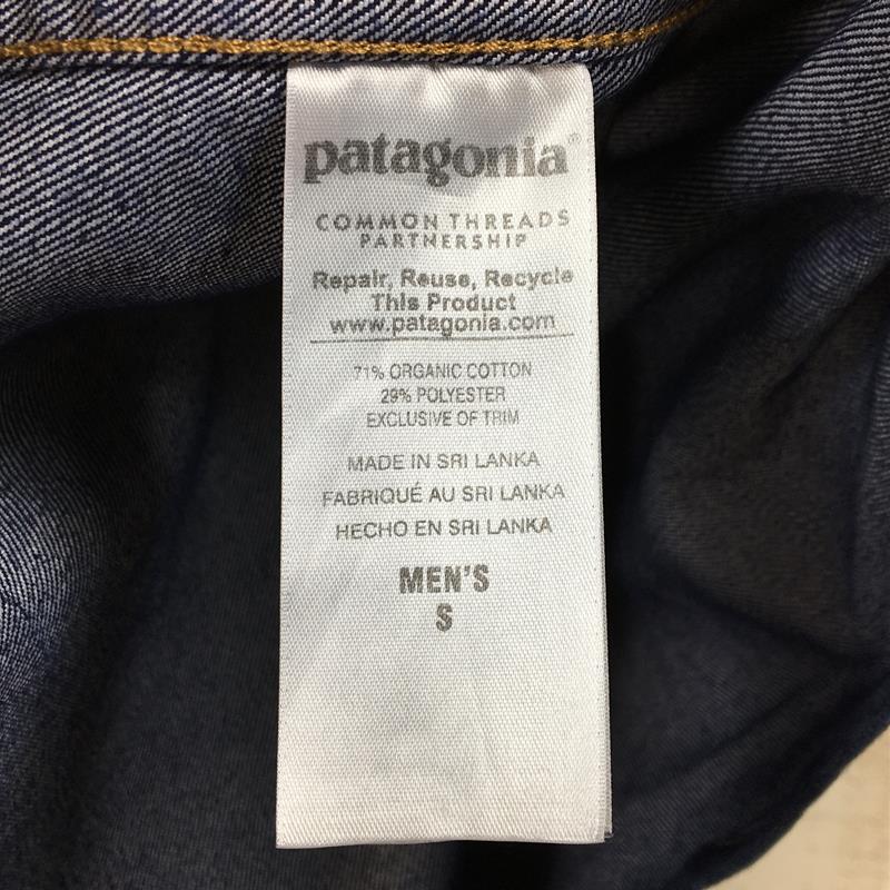 【MEN's S】 パタゴニア ロングスリーブ ワークウェア シャツ Long Sleeved Workwear Shirt ストレッチ デニム 生産終了モデル 入手困難 PATAGONIA 53795 DDNM Dark Denim ネイビー系