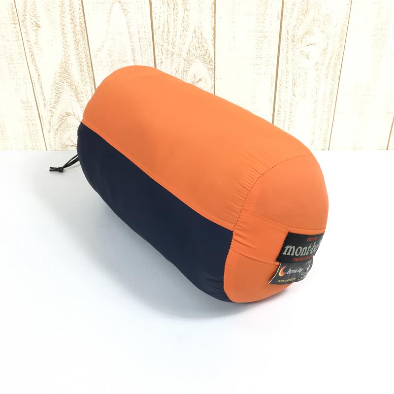 モンベル スーパーストレッチ バロウバッグ #4 R-Zip シンセティック インサレーション シュラフ 寝袋 MONTBELL 1121700 OG オレンジ オレンジ系