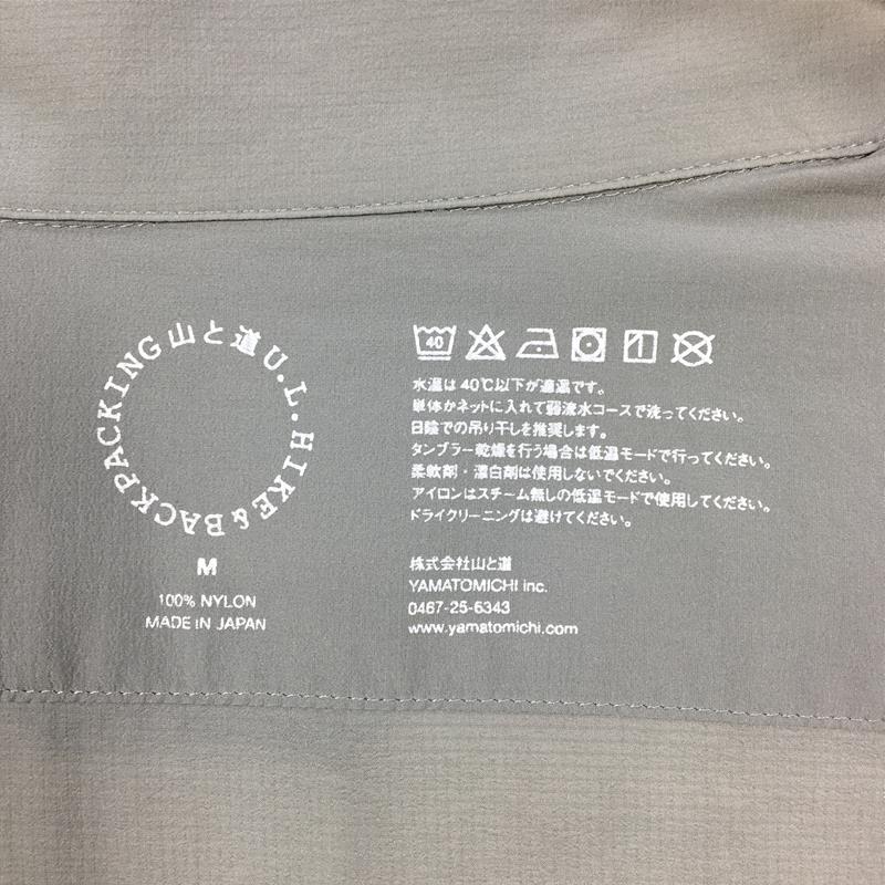 【UNISEX M】 山と道 UL シャツ UL Shirt 入手困難 YAMATOMICHI グレー系