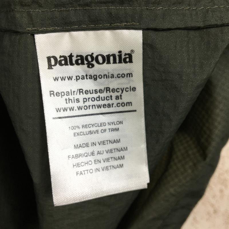 【MEN's M】 パタゴニア フーディニ ジャケット HOUDINI JACKET 超軽量ウィンドシェル フーディ PATAGONIA 24152 INDG Industrial Green グリーン系
