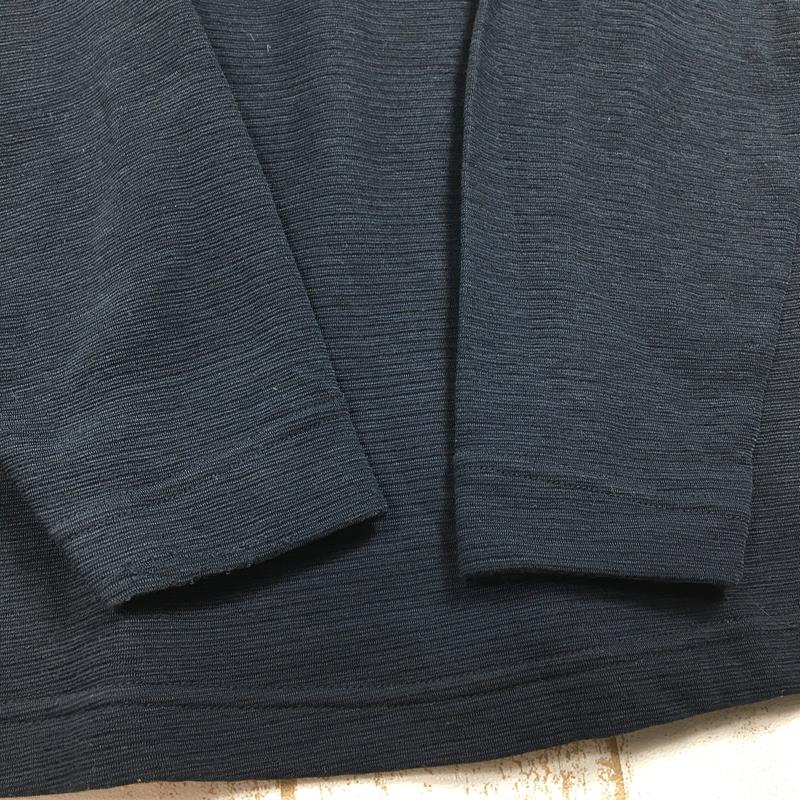 【MEN's XL】 モンベル ジオライン M.W. ハイネックシャツ MONTBELL 1107284 ブラック系