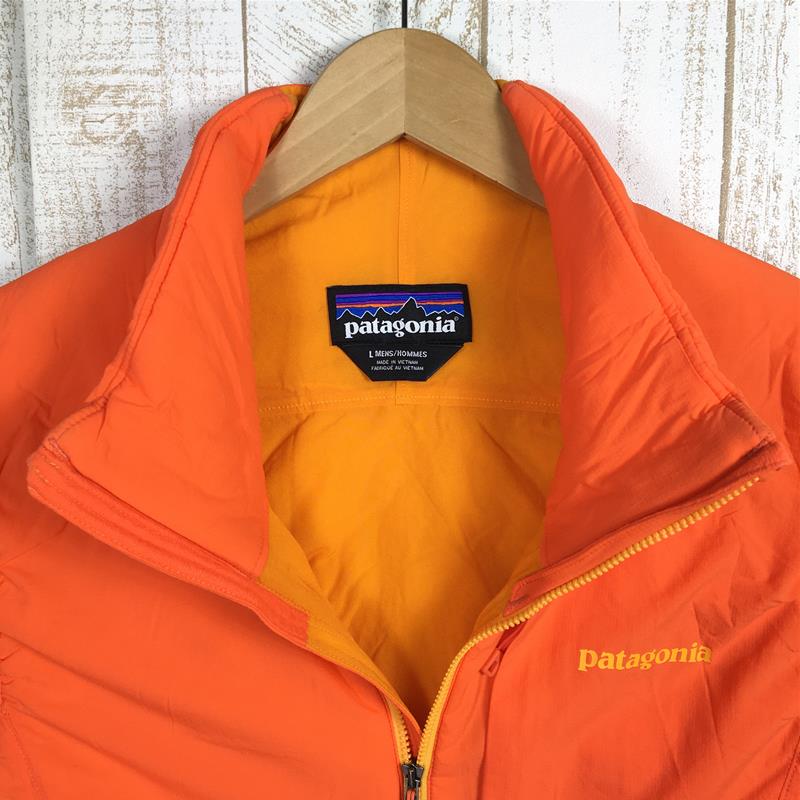 【MEN's L】 パタゴニア ナノエア ベスト Nano-Air Vest フルレンジ インサレーション PATAGONIA 84270 オレンジ系