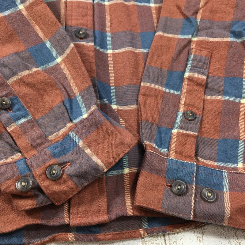 【MEN's S】 パタゴニア ロングスリーブ コットン イン コンバージョン ライトウェイト フィヨルド フランネル シャツ Long Sleeved Cotton in Conversion LightWeight Fjord Flannel Shirt ネルシャツ PATAGONIA 42410 GTSI Graft: Sisu Brown ブラウン系
