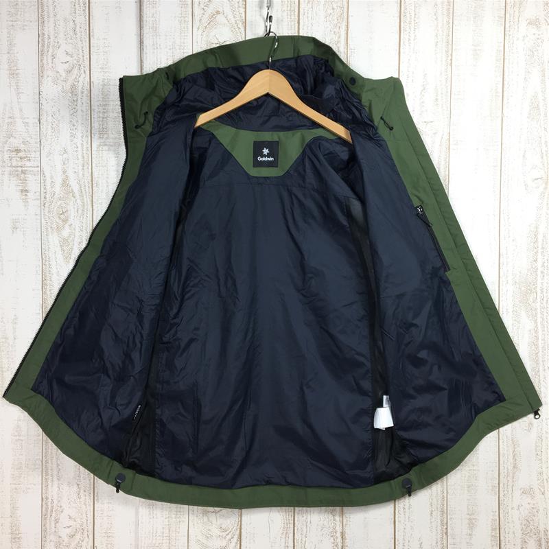 【MEN's L】 ゴールドウィン マウンテン ジャケット Mountain Jacket パーテックス防水透湿 ハードシェル フーディ atmos（アトモス）取り扱い GOLDWIN GL00304P Olive Green グリーン系