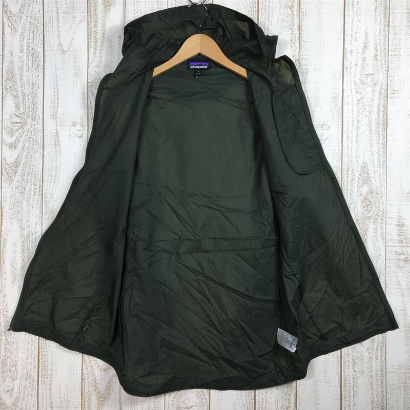 【MEN's M】 パタゴニア フーディニ ジャケット HOUDINI JACKET 超軽量ウィンドシェル フーディ PATAGONIA 24142  INDG グリーン系