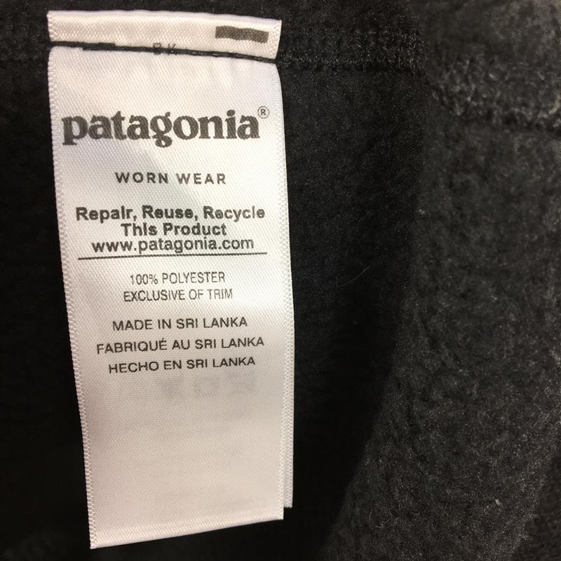 【MEN's S】 パタゴニア ベター セーター ベスト Better Sweater Vest フリース 企業刺繍 ユニフォーム PATAGONIA 25881 BLK Black ブラック系