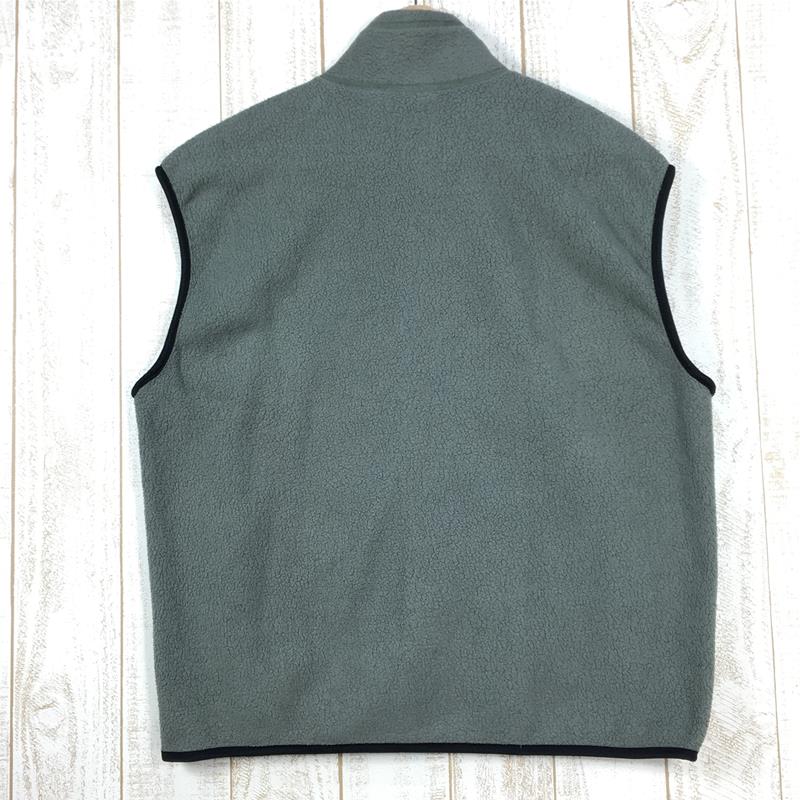 [MEN's M] Patagonia 1997 LightWeight Synchilla Vest Fleece Eucalyptus Color  not listed in the catalog Discontinued model Hard to obtain PATAGONIA 