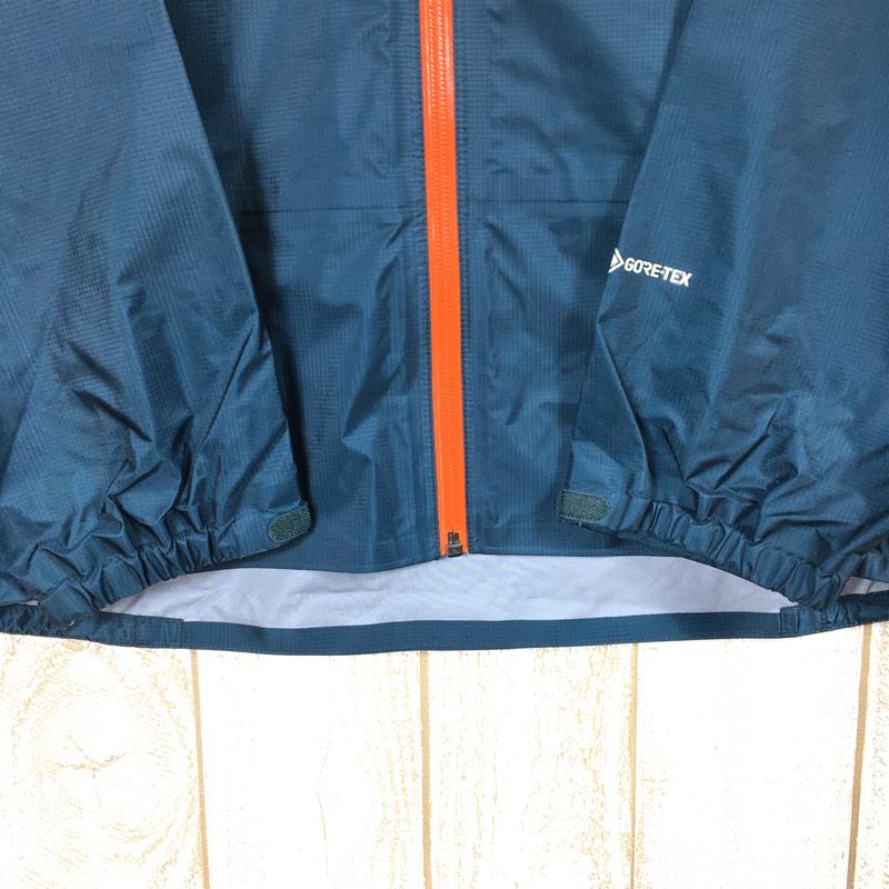 Montbell Versalite Ultralight Rain Jacket, Large, Spectrum Blue, New w/  Tags - Helia Beer Co